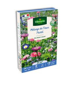 Mélange Pastel - 25 m² - Mélange de fleurs